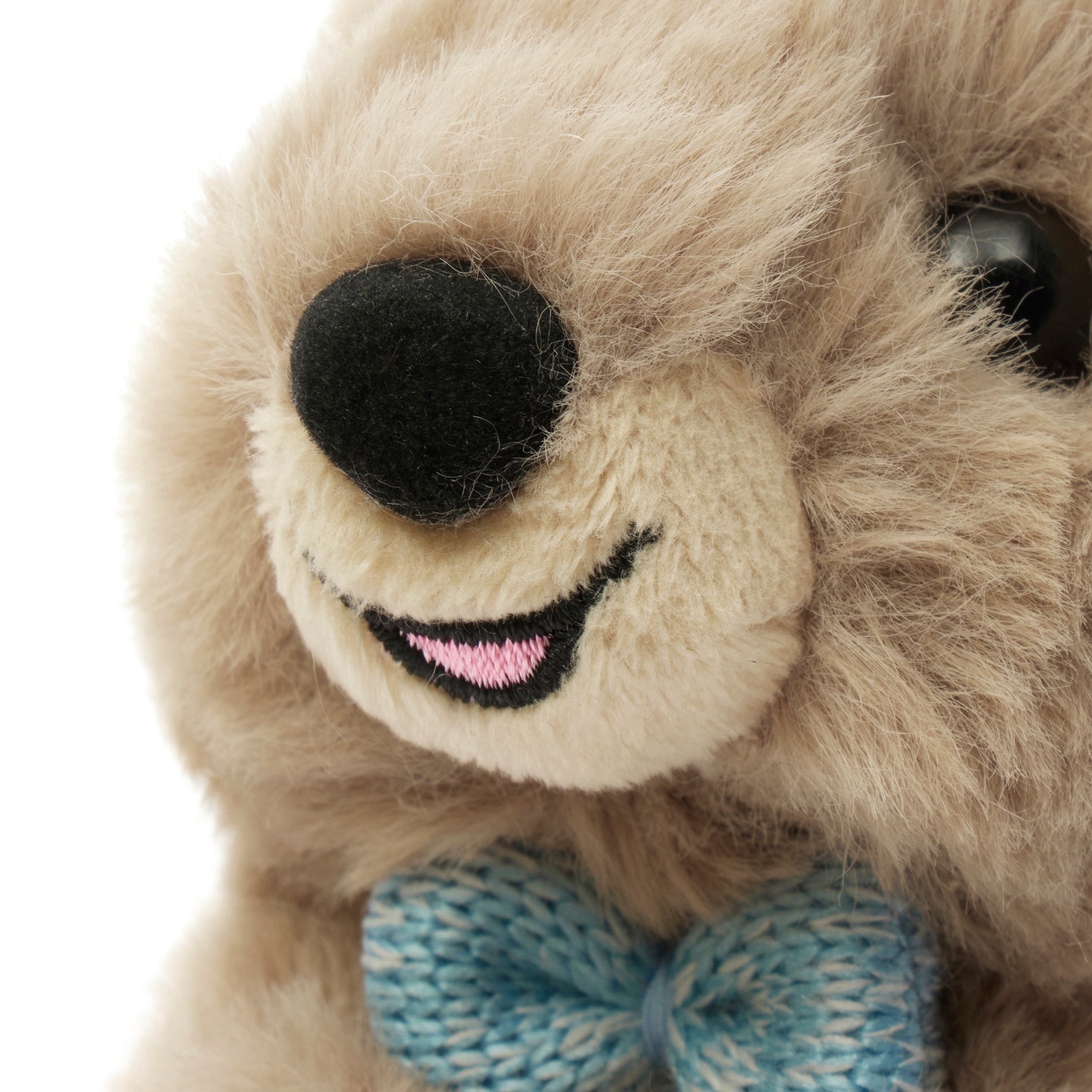 Boy Quokka keyrings from Perth displayed in a garden setting – inspired by Rottnest Island Quokkas, the happiest animals on Earth and beloved Australian marsupials, perfect WA souvenirs and travel gifts.