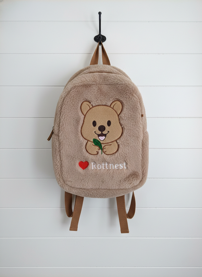 Quokka kids backpack, cute lightweight school bag for children with adjustable straps. Found in Rottnest Island. 